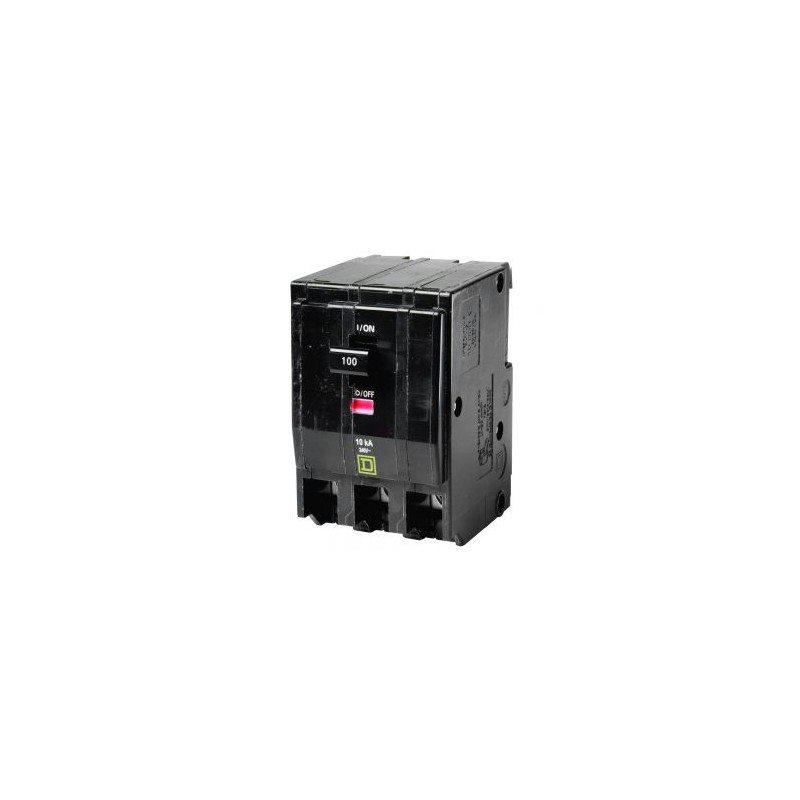 INTERRUPTOR TERMOMAGNETICO 3 POLOS 100A SQUARE D