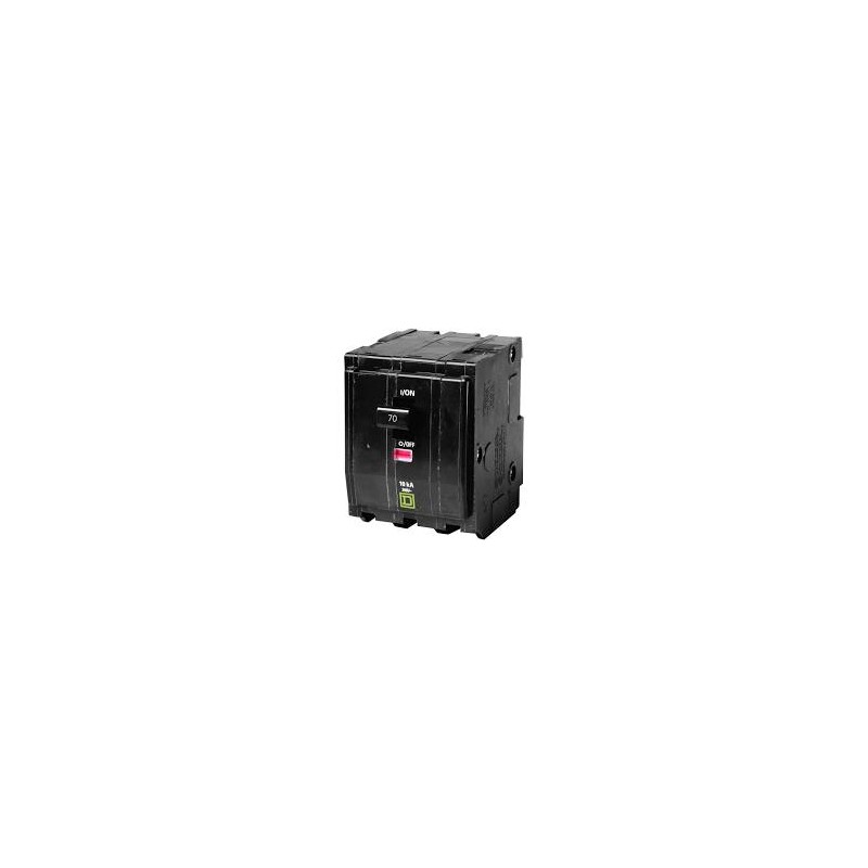 INTERRUPTOR TERMOMAGNETICO 3 POLOS 70A SQUARE D