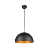 LUMINARIA COLGANTE NEGRO – DORADO 51778 PHILCO