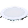 LUMINARIA DE EMPOTRAR ELED12DF 12W LUZ CALIDA MEGAMEX